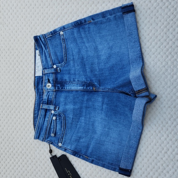 Nwt rag & bone Nina High Rise Denim Shorts - Picture 6 of 16